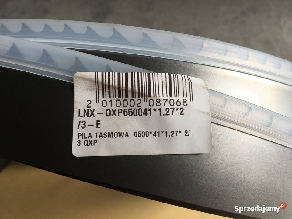 Piła taśmowa do metalu LENOX Qxp 6500x41x127 FV Czarnożyły
