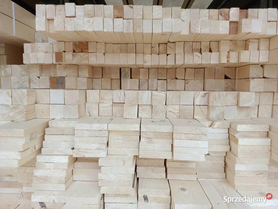 kantówka świerkowa sucha strugana 5x5 Nowy Sącz sprzedam