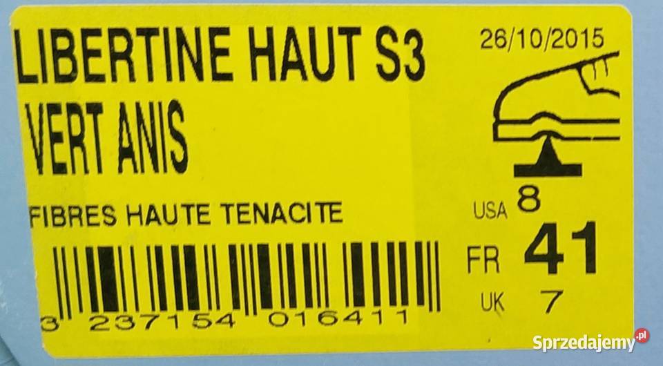 DAMSKIE BUTY OCHRONNE LEMAITRE LIBERTINE HAUT S3 inna dolnośląskie