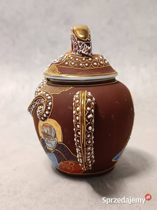 Kutani Satsuma Cukiernica Japonia Motyw dolnośląskie