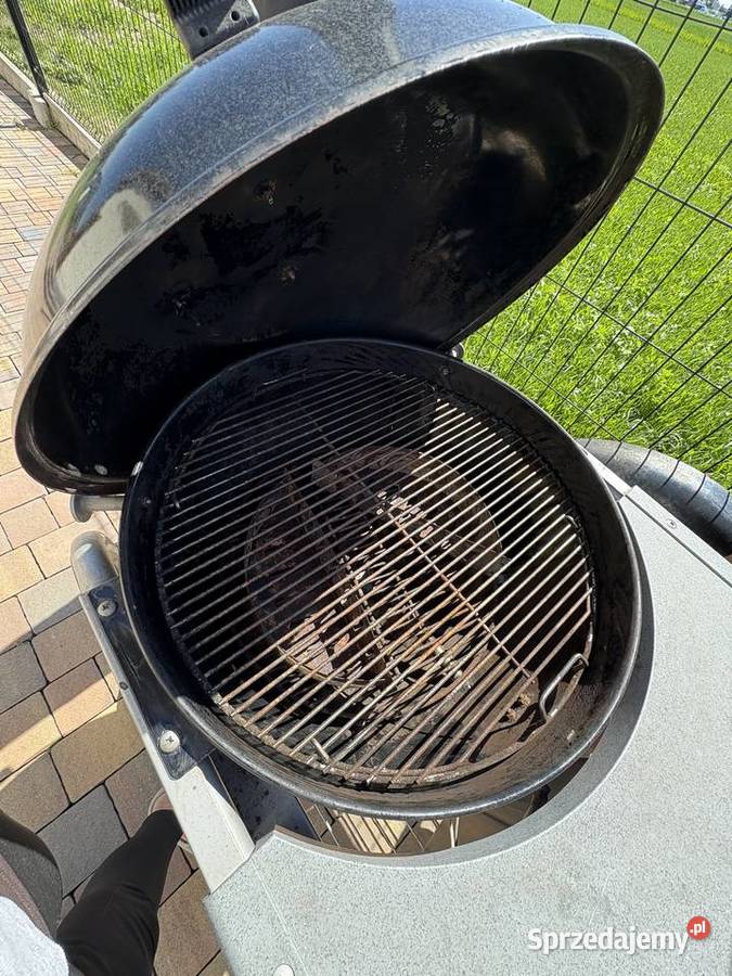 Grill weber węglowy odpalany na gaz sprzedam