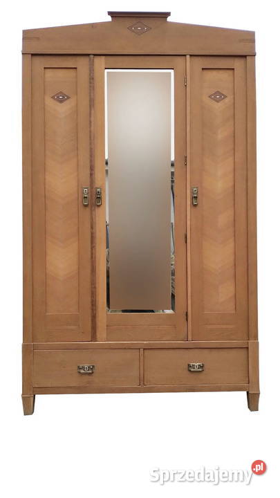 WSPANIAŁA SZAFA SECESYJNA