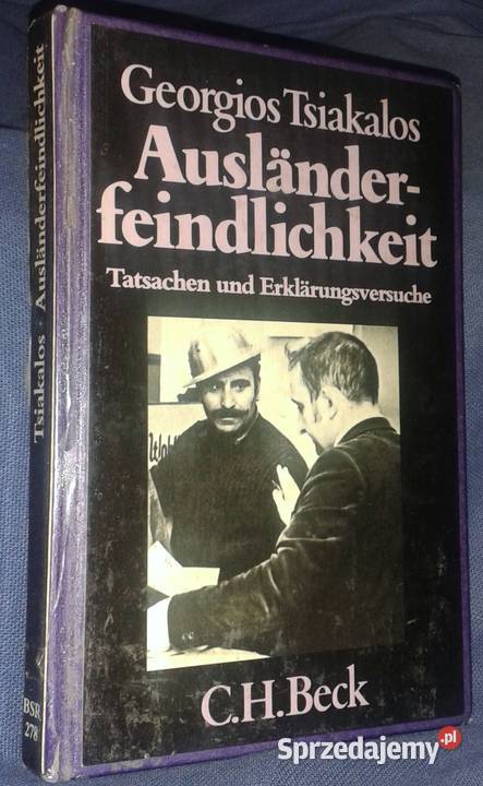 Auslnderfeindlichkeit Georgios Tsiakalos Książki i Podręczniki Chełm