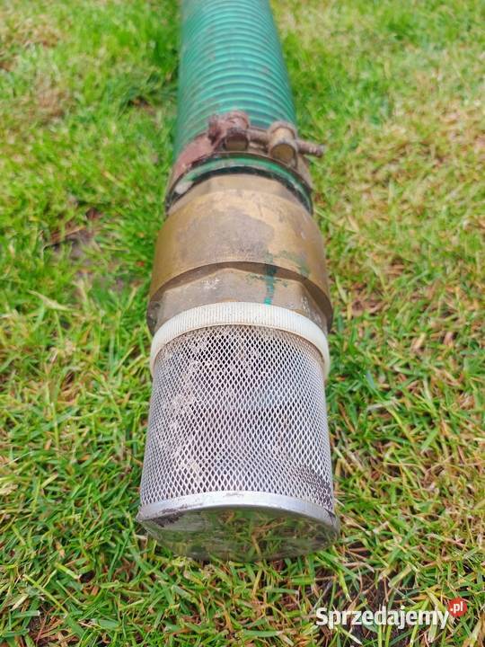 Wąż ssawny 3 cale 75 mm długość 3m Zawór z lubelskie Siostrzytów