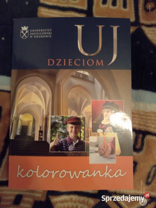 Sprzedam kolorowankę UJ dzieciom sprzedam
