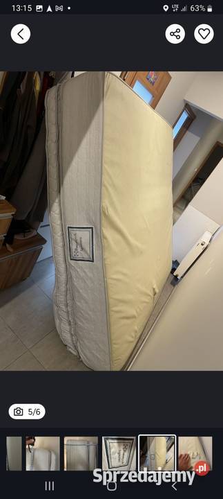 Materac 200x190x40 markowy Zapewniam transport 208cm Kórnik