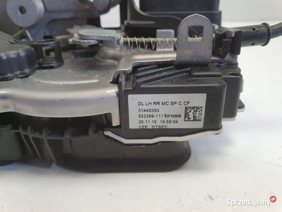 Volvo V40 II ZAMEK DRZWI lewy tył KIEROWCY Chełm