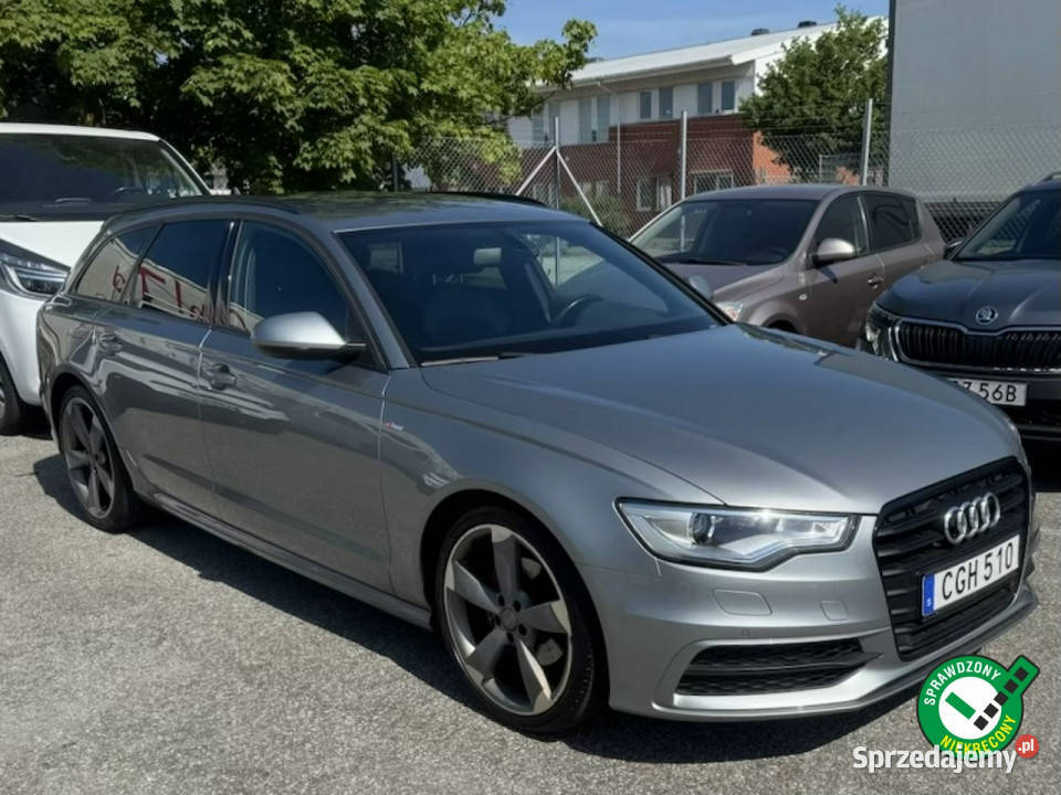 Audi A6 Avant 20tdi 177 automat 3x sline full Gdańsk