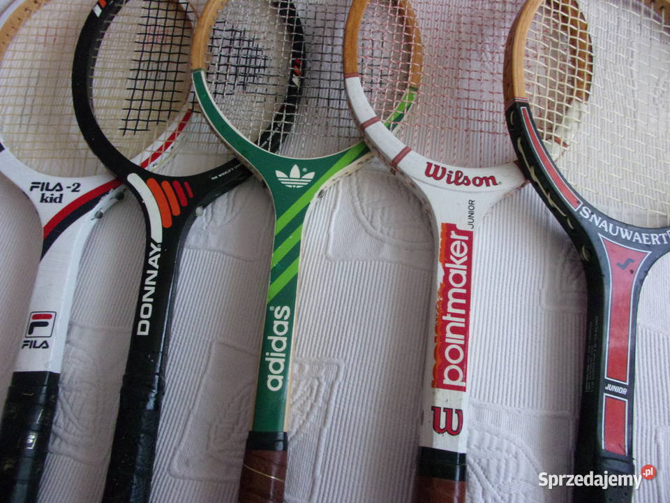 Rakiety do tenisa 197080 tych kolekcja Warszawa