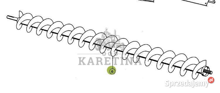 Claas Dominator 96 Ślimak Transportowy Pozostałe Jastrzębniki