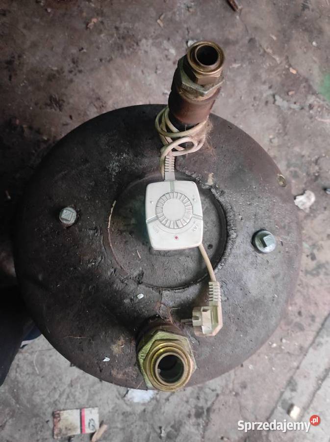 Bojler 80lz grzałka elektryczna wężownicą cuw