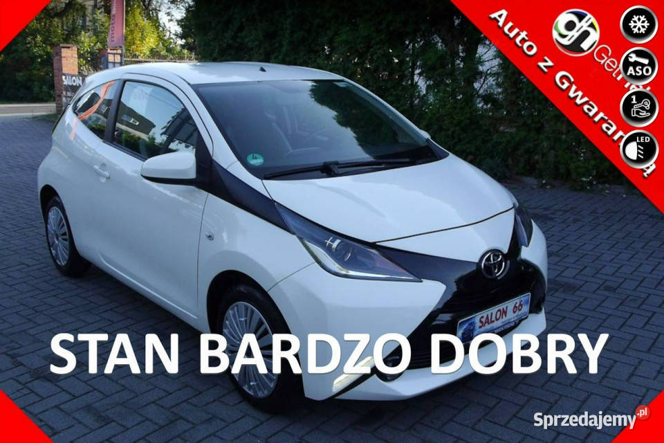 Toyota Aygo Stan Idealny LED klima 100 wielofunkcyjna kierownica śląskie Częstochowa