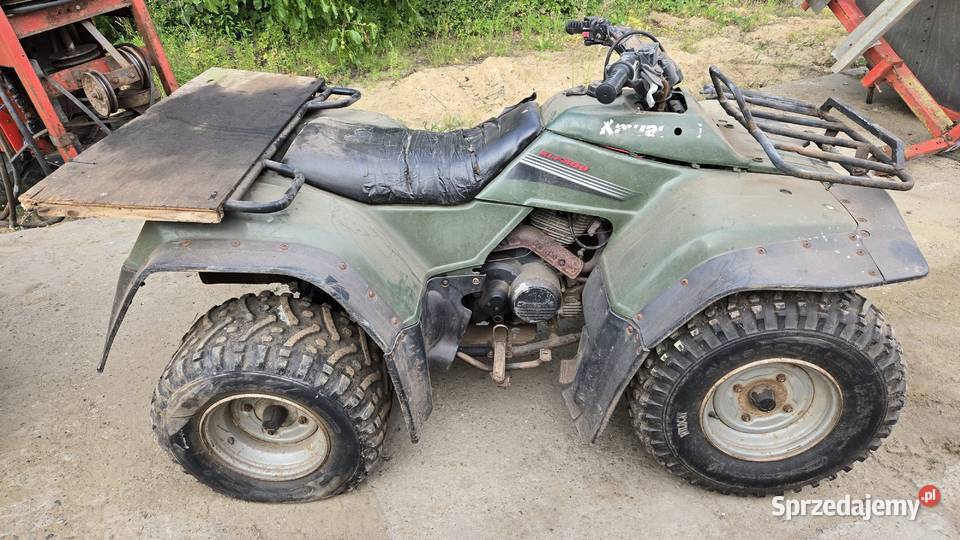 Kawasaki KLF300 4x4 quad przeprawowoy Kawasaki Poznań