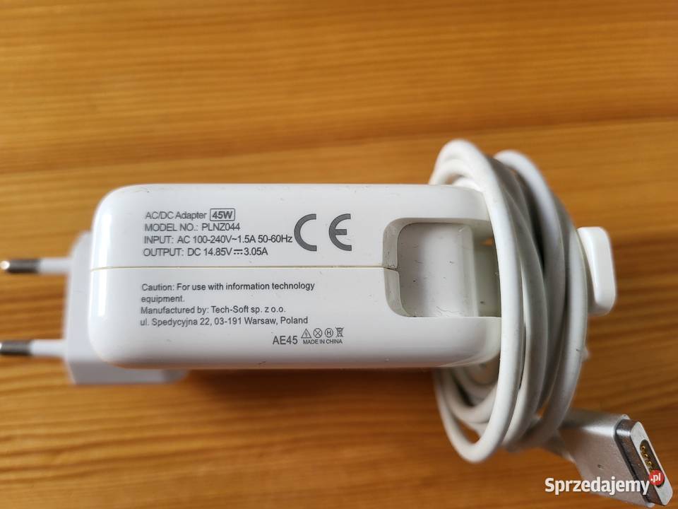 Zasilacz ładowarka 45W do laptopa APPLE 1485V