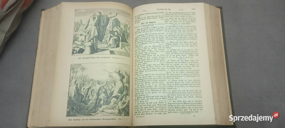 Biblia przedwojenna niemiecka