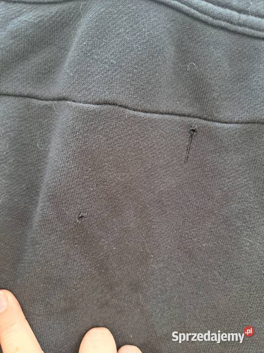 Czarne spodenki Nike Air XXL wygodne bawełniane Odzież sportowa Trąbki Wielkie