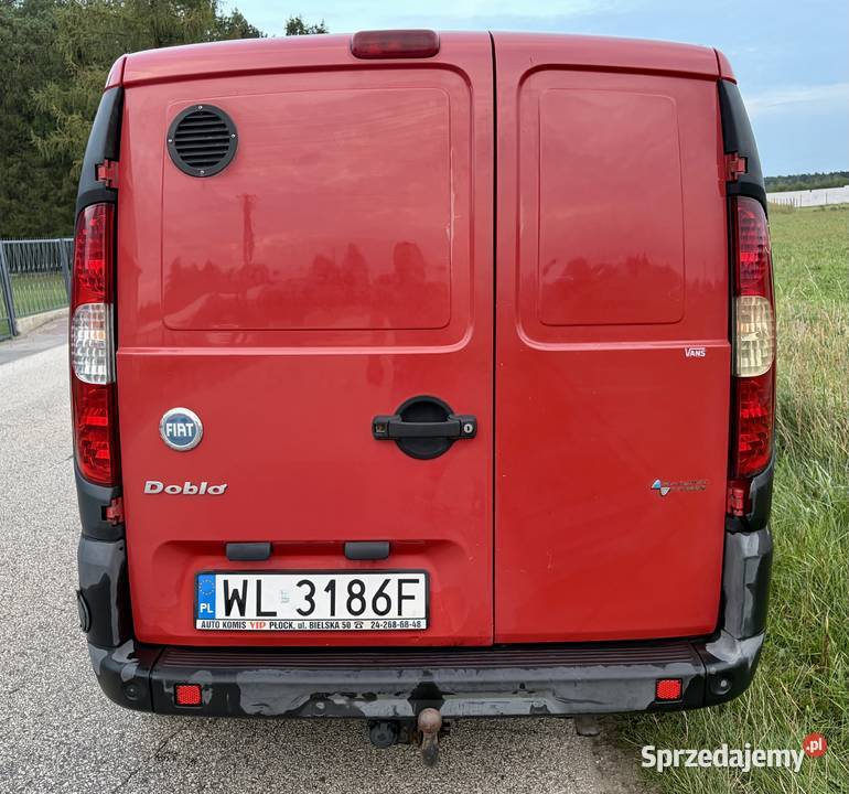 Fiat Doblo VAN Furgon Benzyna GAZ LPG manualna mazowieckie Warszawa
