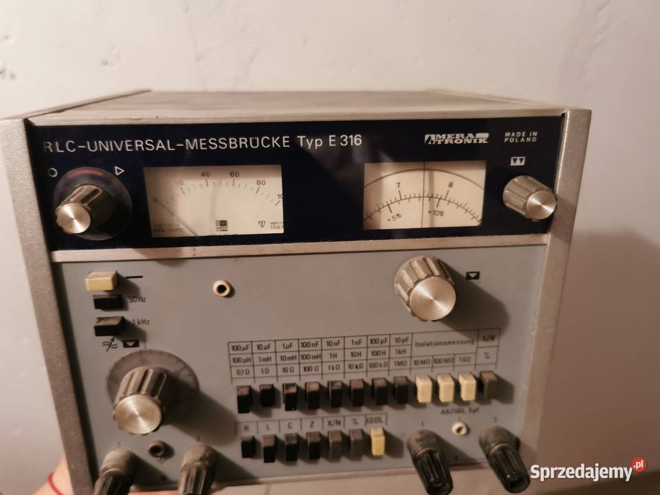 RLC Universal messbrucke typ E 316 wielkopolskie Poznań