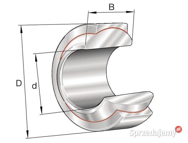 Łożysko przegubowe GE15FWINA Do maszyn uprawowych