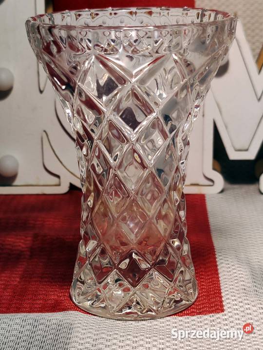 Wazonik kryształowy vintage