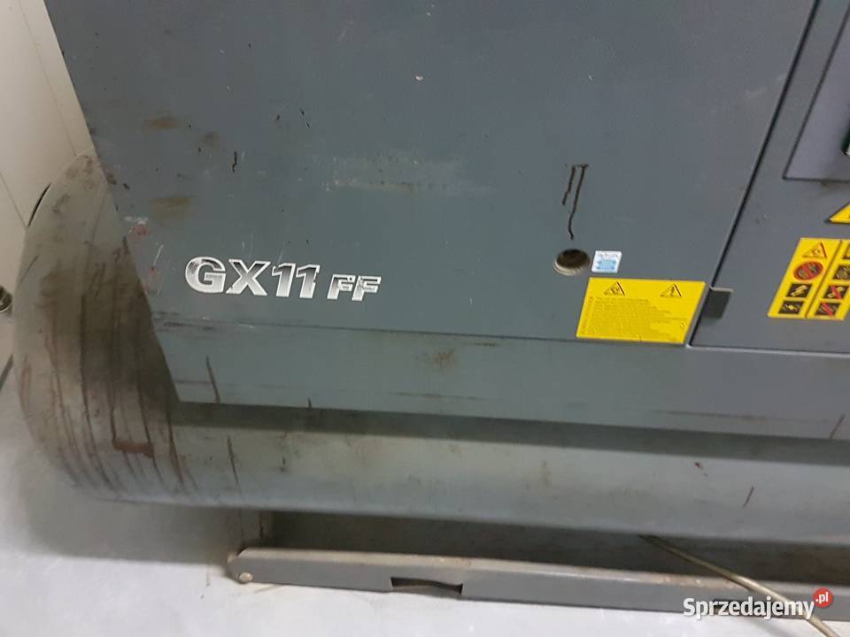 Sprężarka śrubowa Atlas Copco GX11 Pozostałe Wierzbica sprzedam