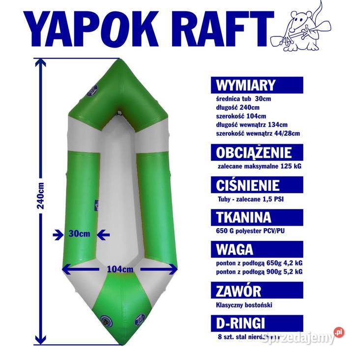Packraft Yapokraft packrafting kajak