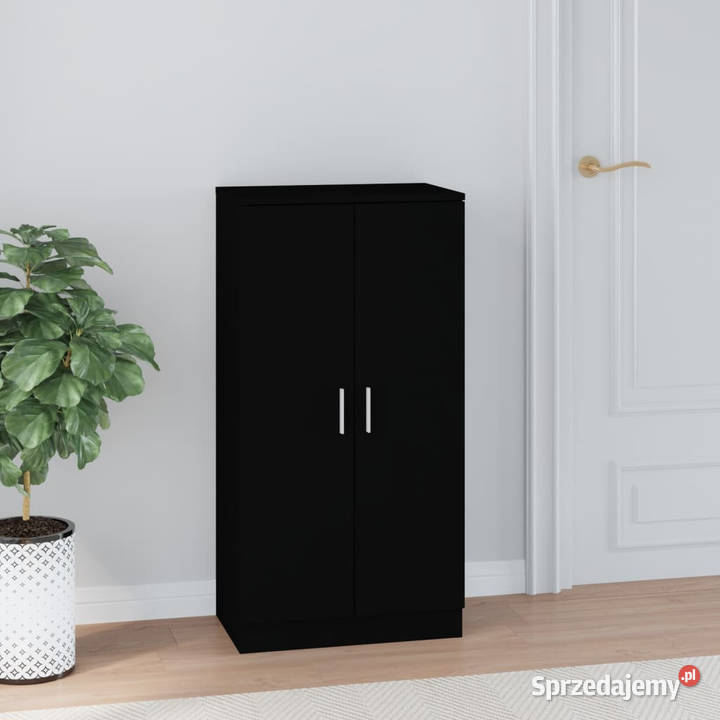 Szafka na buty czarna 55x35x108 materiał Warszawa sprzedam