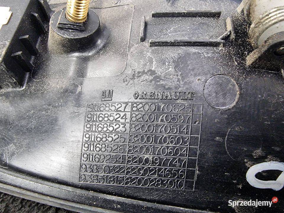 KLAMKA PRAWA PRZÓD RENAULT TRAFIC II 8200170625 Lipno