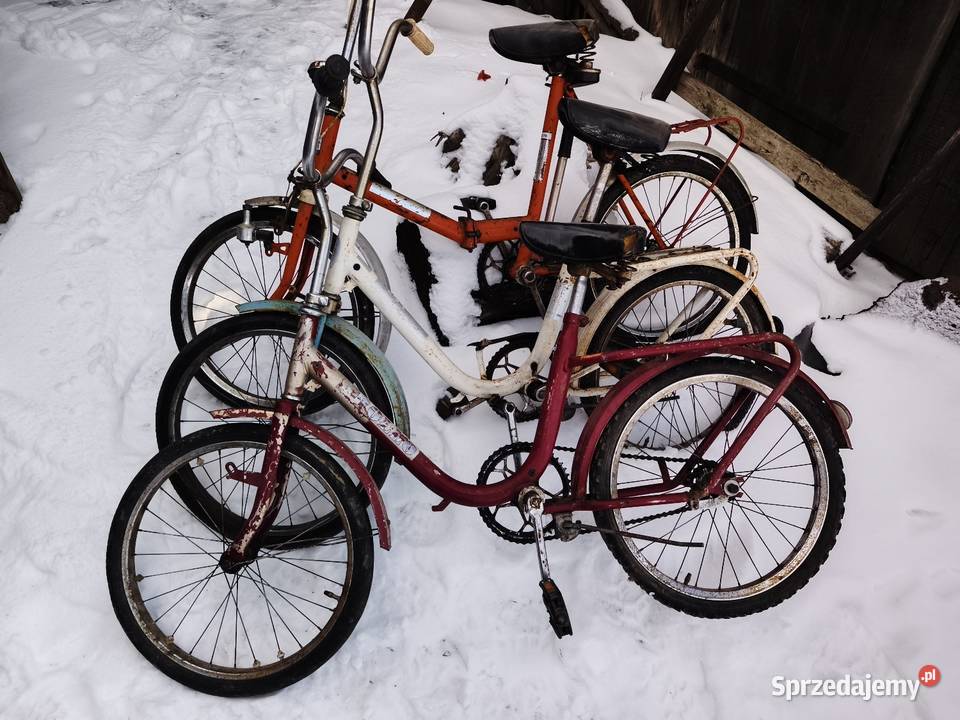 Rowery z prl Bychawa