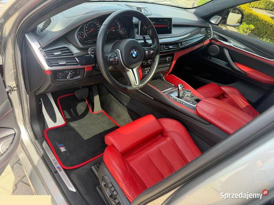 BMW X6M 44 benzyna 575 2017r Stan perfekcyjny wielkopolskie