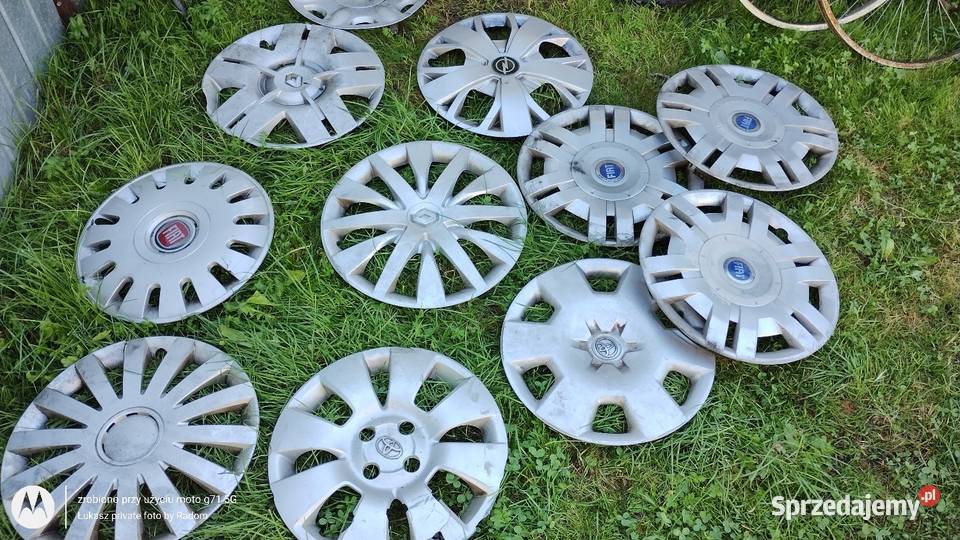 Fiat renault toyota kołpaki