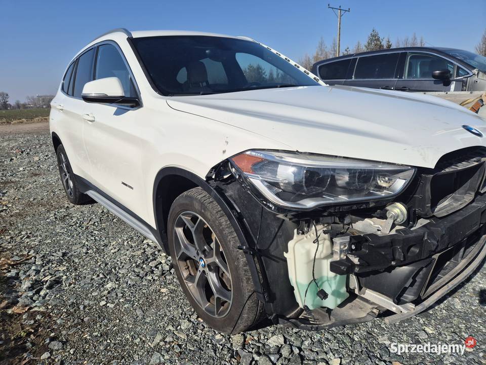 BMW X1 2.0 xDrive 2017 uszkodzona, pali jeździ, na miejscu PL