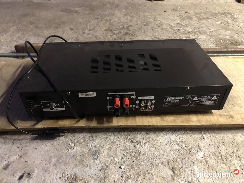 karaoke amplituner c66 Stanowice sprzedam