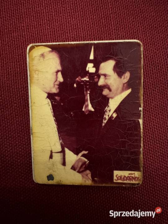 Przypinka znaczek z czasów PRL lata 80te Częstochowa