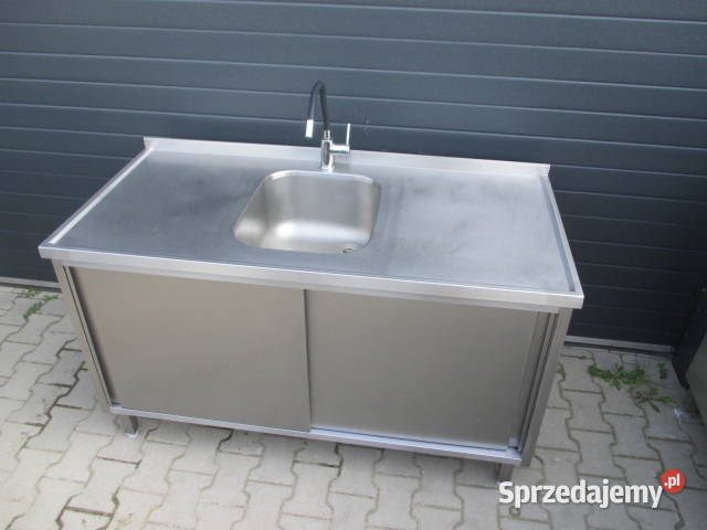 Zlew Gastronomiczny 1 Komorowy Drzwi Suwane Ostrów Wielkopolski sprzedam