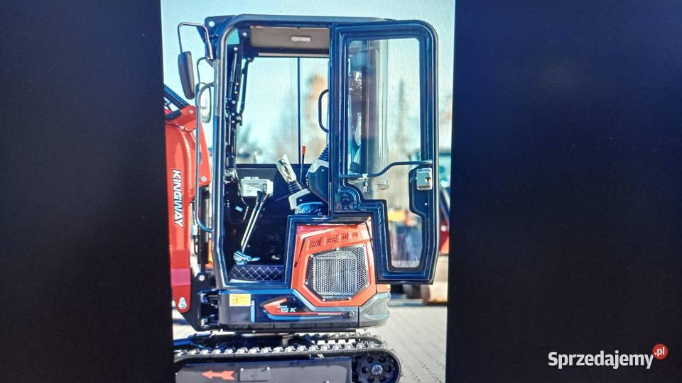 Minikoparka Kingway S15 Silnik Koopkubota Biała Rawska