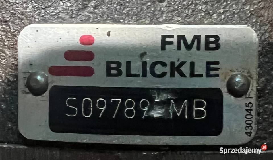 FMB BLICKLE S09789 MB REXROTH 1 517 222 541 wielkopolskie Poznań