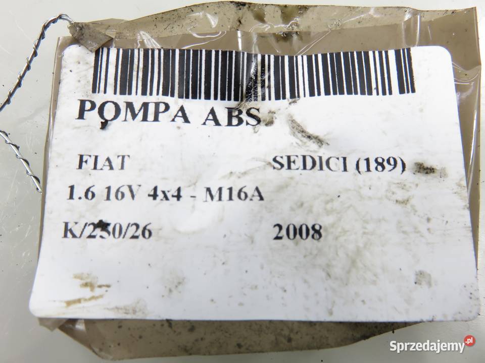 POMPA ABS FIAT SEDICI 0265800494 osobowe