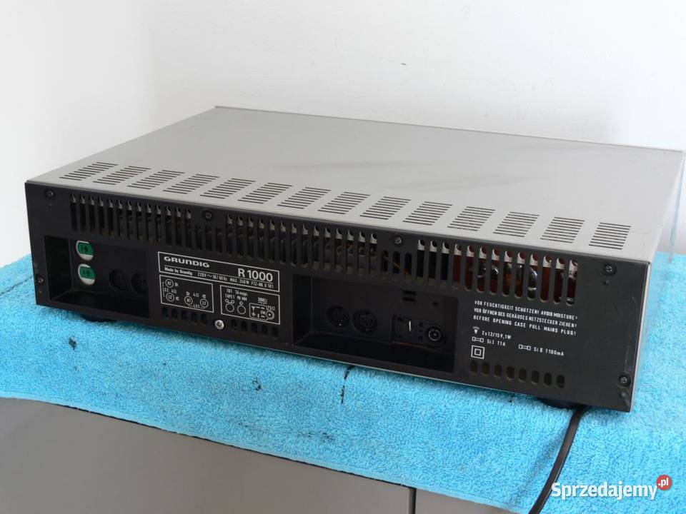 Amplituner Grundig R1000 śliczny Vintage WYSYŁKA podkarpackie Jasło