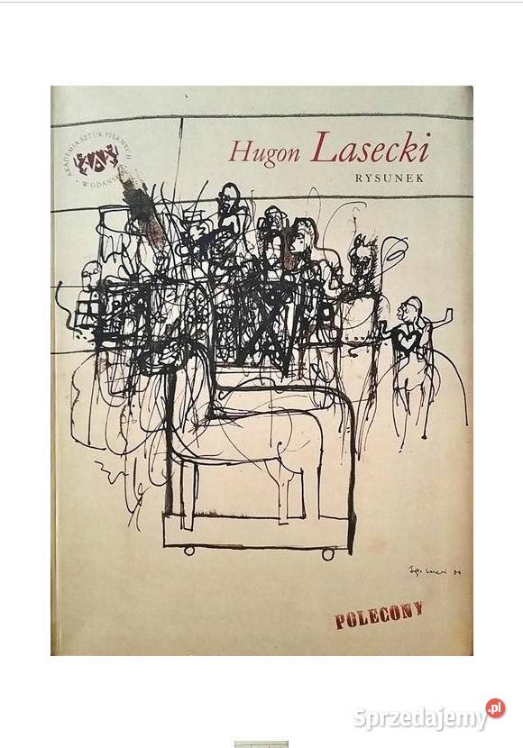Hugon Lasecki Rysunek Łódź