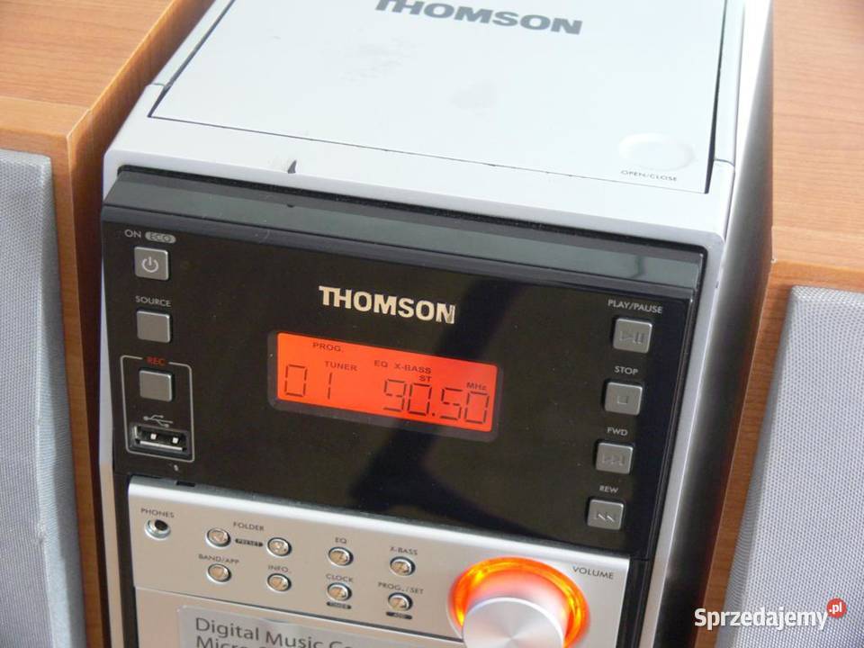 Wieża Thomson z kol mp3 USB rec sprawna WYSYŁK Jasło
