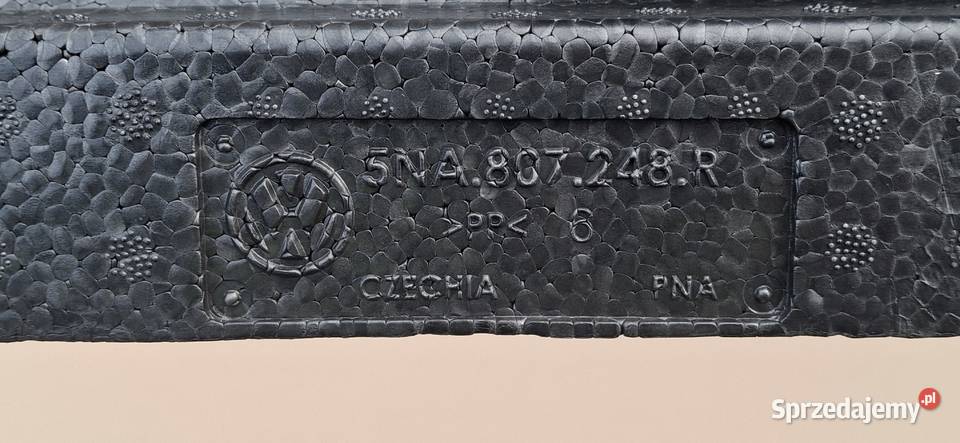 VW TIGUAN 5NA LIFT II ABSORBER ZDERZAKA PRZÓD Bieleń