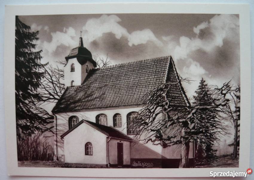 POCZTÓWKA BŁĘKITNA KRAINA ROSZCZYCE Lębork sprzedam