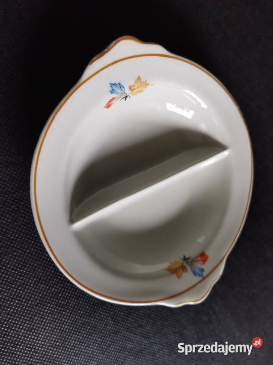 Stary przedwojenny dwojak przyprawnik porcelana śląskie Katowice