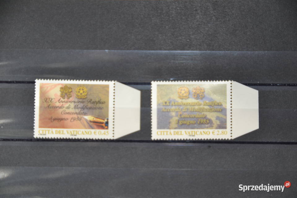 Znaczki Watykan Konkordat