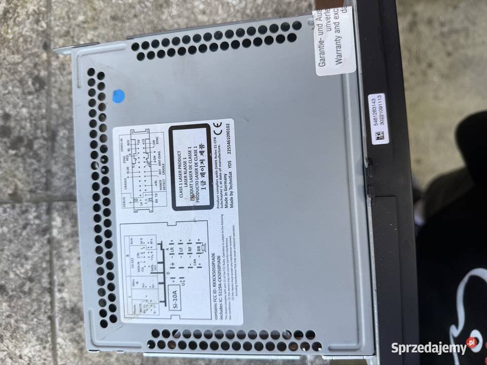 VW RNS 315 EU RadioNawigacja OEM 3C0 035 279 D