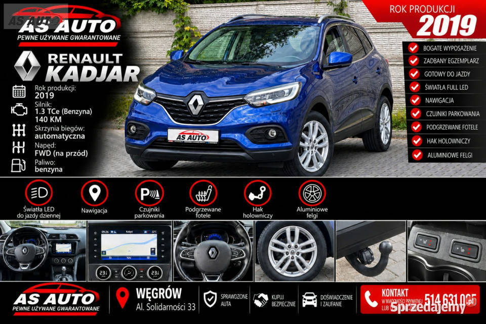 Renault Kadjar 13i 140 przyciemniane szyby Kadjar