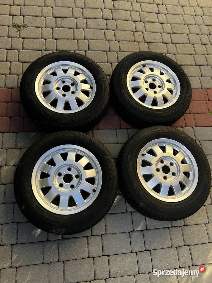 Koła zimowe 15 5x112 AudiVW opony Dębica połowa małopolskie