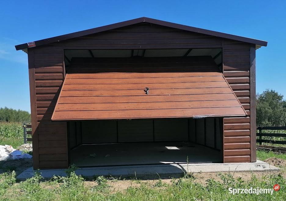 Garaż Blaszany Garaże Blaszane Drewnopodobne zachodniopomorskie Stargard