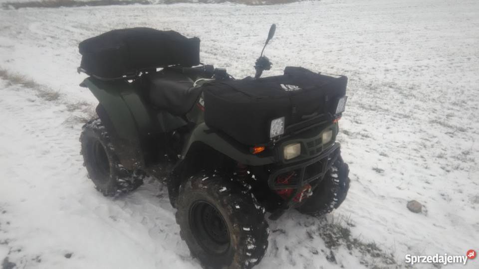 DUŻY QUAD PRZEPRAWOWY 4X4 KVF360 klf grizzly 1200km Kawasaki Iłża